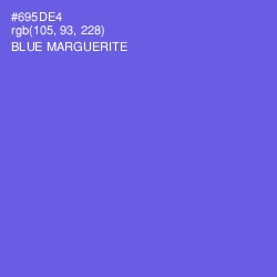 #695DE4 - Blue Marguerite Color Image